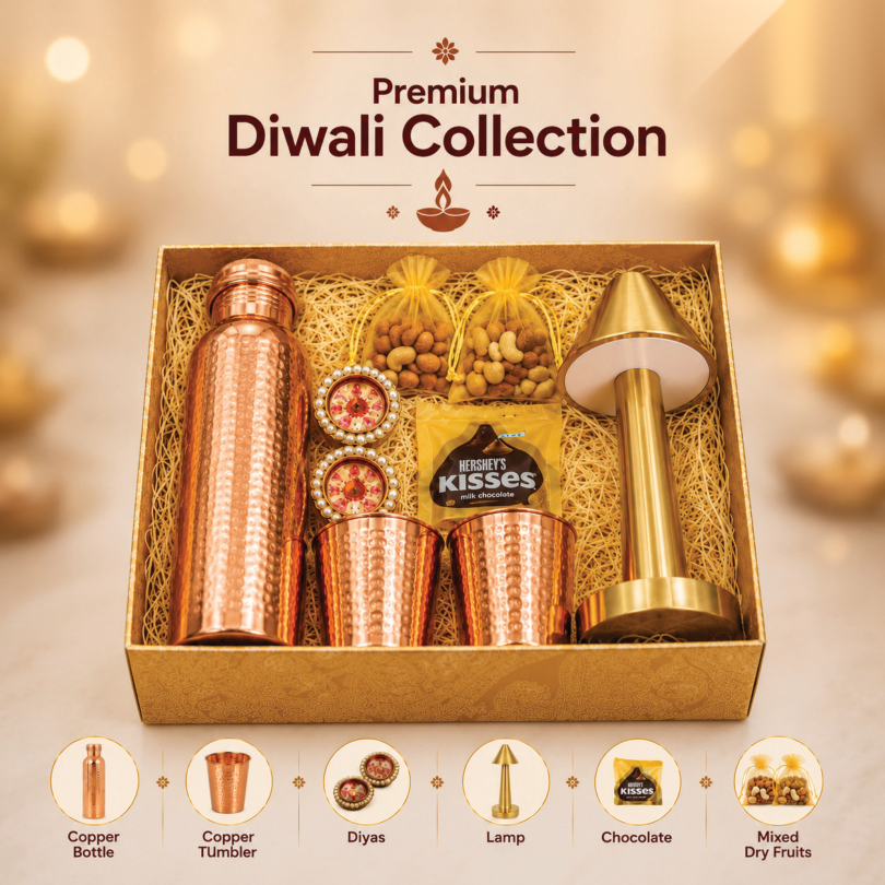 Premium corporate festive gift box curated by Giftlane